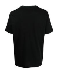dunkelgrünes T-Shirt mit einem Rundhalsausschnitt von PS Paul Smith