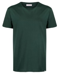 dunkelgrünes T-Shirt mit einem Rundhalsausschnitt von Orlebar Brown