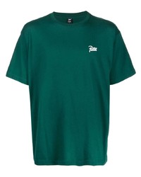 dunkelgrünes T-Shirt mit einem Rundhalsausschnitt von PATTA