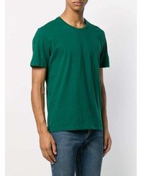 dunkelgrünes T-Shirt mit einem Rundhalsausschnitt von Majestic Filatures