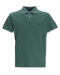 dunkelgrünes T-Shirt mit einem Rundhalsausschnitt von Polo Ralph Lauren
