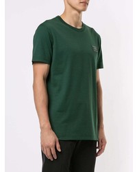 dunkelgrünes T-Shirt mit einem Rundhalsausschnitt von Dolce & Gabbana