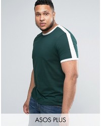 dunkelgrünes T-shirt von Asos