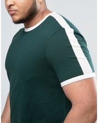 dunkelgrünes T-shirt von Asos