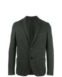 dunkelgrünes Tweed Sakko