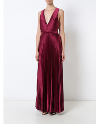 dunkellila Ballkleid von Zac Zac Posen