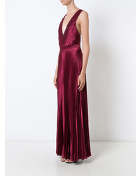 dunkellila Ballkleid von Zac Zac Posen