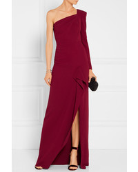 dunkellila Ballkleid von Roland Mouret