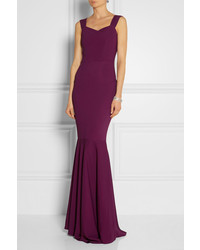 dunkellila Ballkleid von Roland Mouret