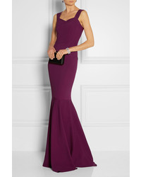 dunkellila Ballkleid von Roland Mouret