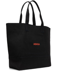 dunkellila bedruckte Shopper Tasche aus Segeltuch von ABAGA VELLI