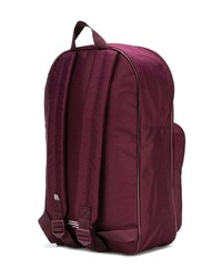 dunkellila bedruckter Rucksack von adidas