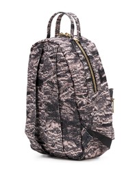 dunkellila bedruckter Rucksack von Herschel Supply Co.