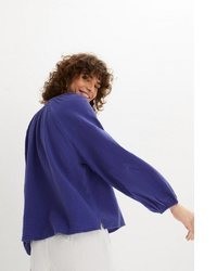 dunkellila Bluse von bonprix