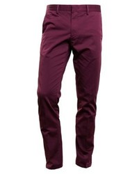 dunkellila Chinohose von Calvin Klein