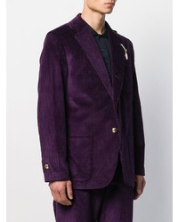 dunkellila Cordsakko von ROWING BLAZERS