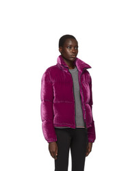 dunkellila Daunenjacke von Moncler