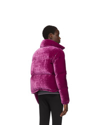 dunkellila Daunenjacke von Moncler