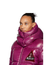 dunkellila Daunenjacke von Moncler