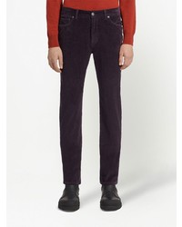 dunkellila Jeans von Zegna