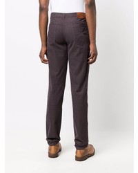 dunkellila Jeans von Brunello Cucinelli