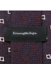 dunkellila Krawatte von Ermenegildo Zegna