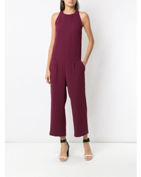 dunkellila kurzer Jumpsuit von Egrey