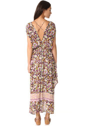 dunkellila Maxikleid von Free People