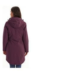 dunkellila Parka von Killtec