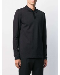 dunkellila Polo Pullover von BOSS HUGO BOSS