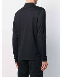 dunkellila Polo Pullover von BOSS HUGO BOSS