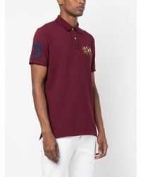 dunkellila Polohemd von Polo Ralph Lauren