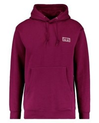 dunkellila Pullover mit einem Kapuze von Obey Clothing