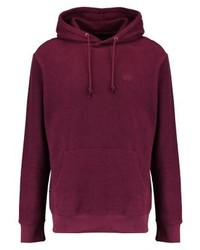 dunkellila Pullover mit einem Kapuze von Obey Clothing
