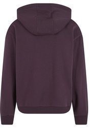 dunkellila Pullover mit einem Kapuze von Urban Classics