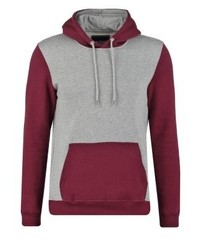 dunkellila Pullover mit einem Kapuze von YOURTURN