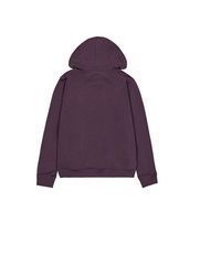 dunkellila Pullover mit einer Kapuze von Alpha Industries