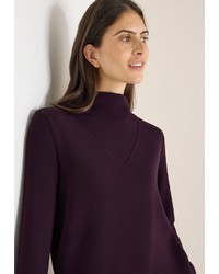 dunkellila Pullover von Cecil