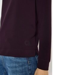 dunkellila Pullover von Cecil