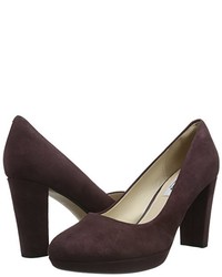 dunkellila Pumps von Clarks