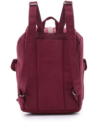 dunkellila Rucksack von Herschel