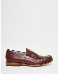 dunkellila Slipper von Grenson