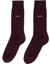 dunkellila Socken von BOSS