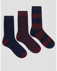 dunkellila Socken von Jack Wills