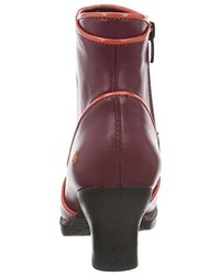 dunkellila Stiefel von Art