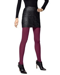 dunkellila Strumpfhose