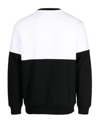 dunkellila Sweatshirt von Moschino