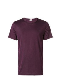 dunkellila T-Shirt mit einem Rundhalsausschnitt von Vivienne Westwood