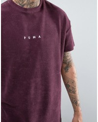 dunkellila T-shirt von Puma