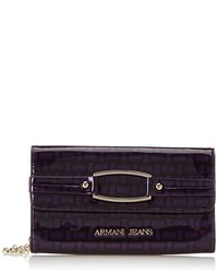 dunkellila Taschen von Armani Jeans